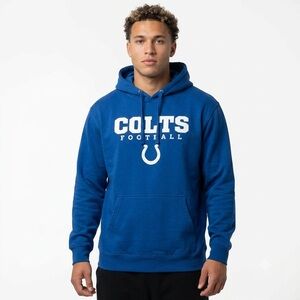 Fruit of the Loom NFL Indianapolis Colts Hoodie Large